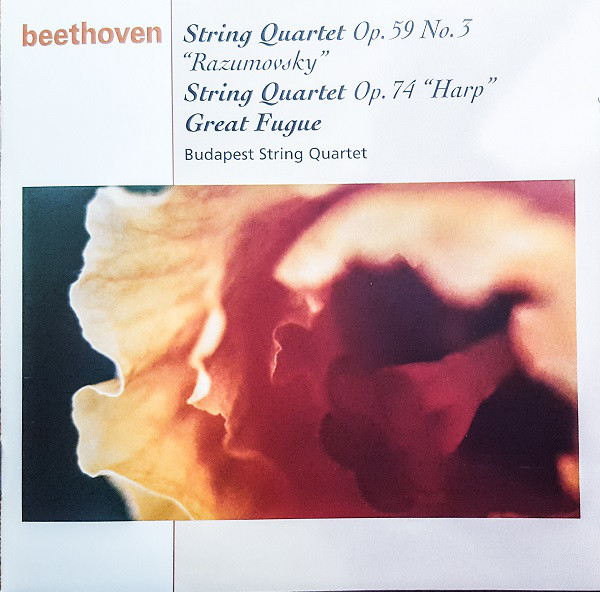 String Quartet Op. 59 No. 3 Razumovsky · String Quartet Op. 74 Harp