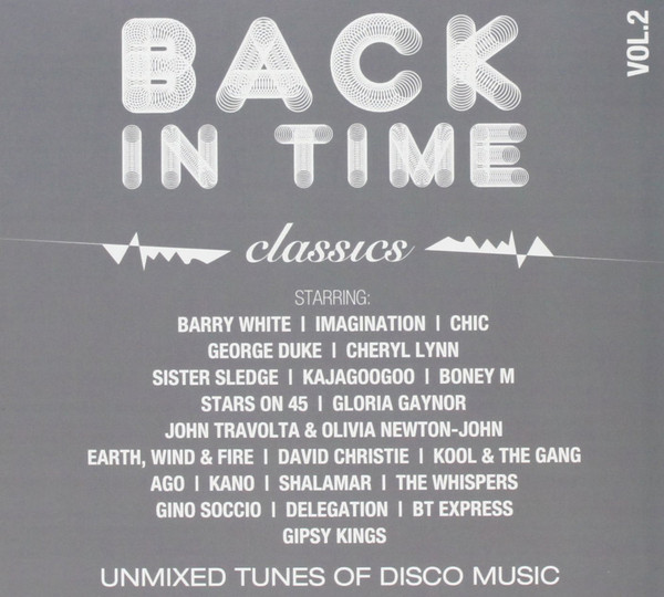 Back In Time Classics Vol.2: Unmixed Tunes Of Disco Music