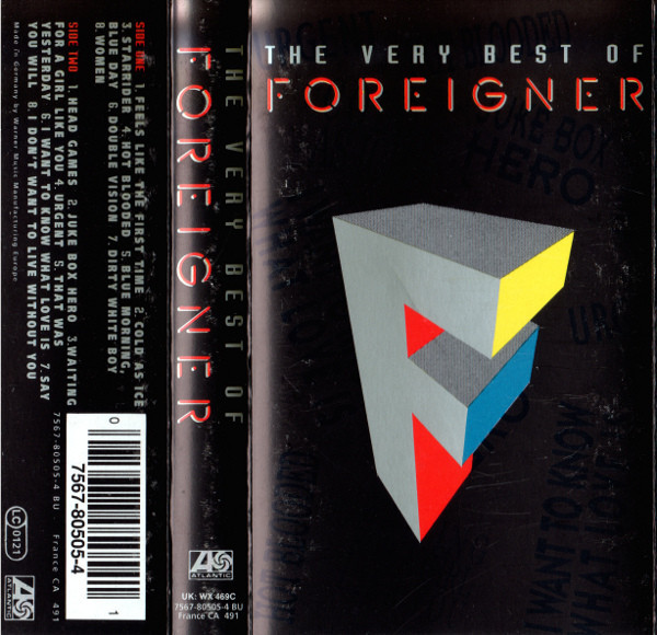 The Very Best Of Foreigner 