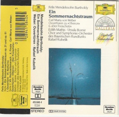 Mendelssohn: A Midsummer Night's Dream / Weber: Overtures