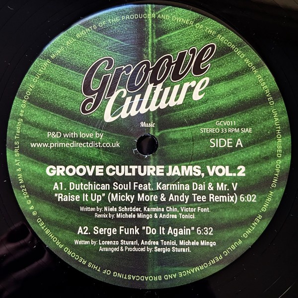  Groove Culture Jams Vol.2