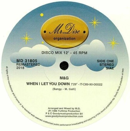  When I Let You Down (Black Vinyl)