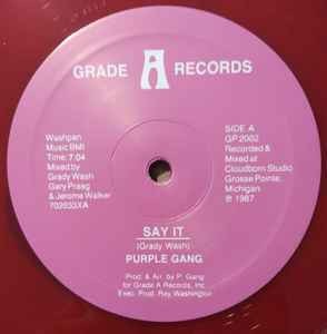 Say It (Color Vinyl)