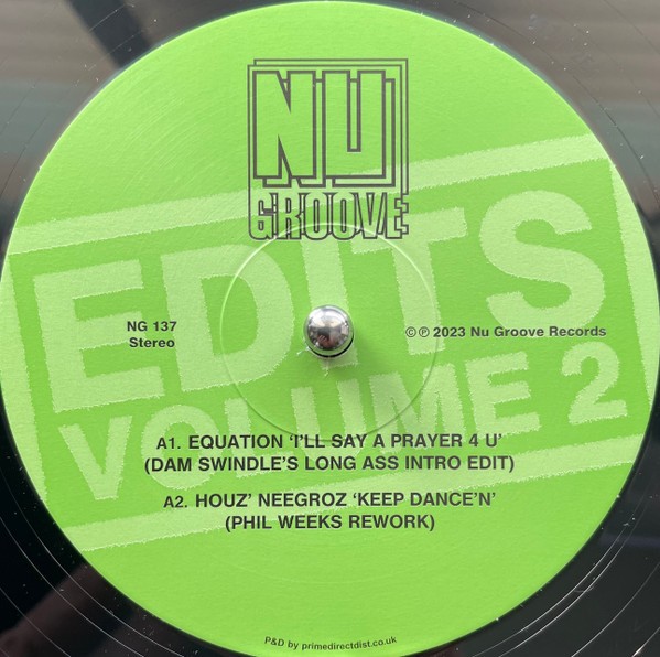  Nu Groove Edits Volume 2